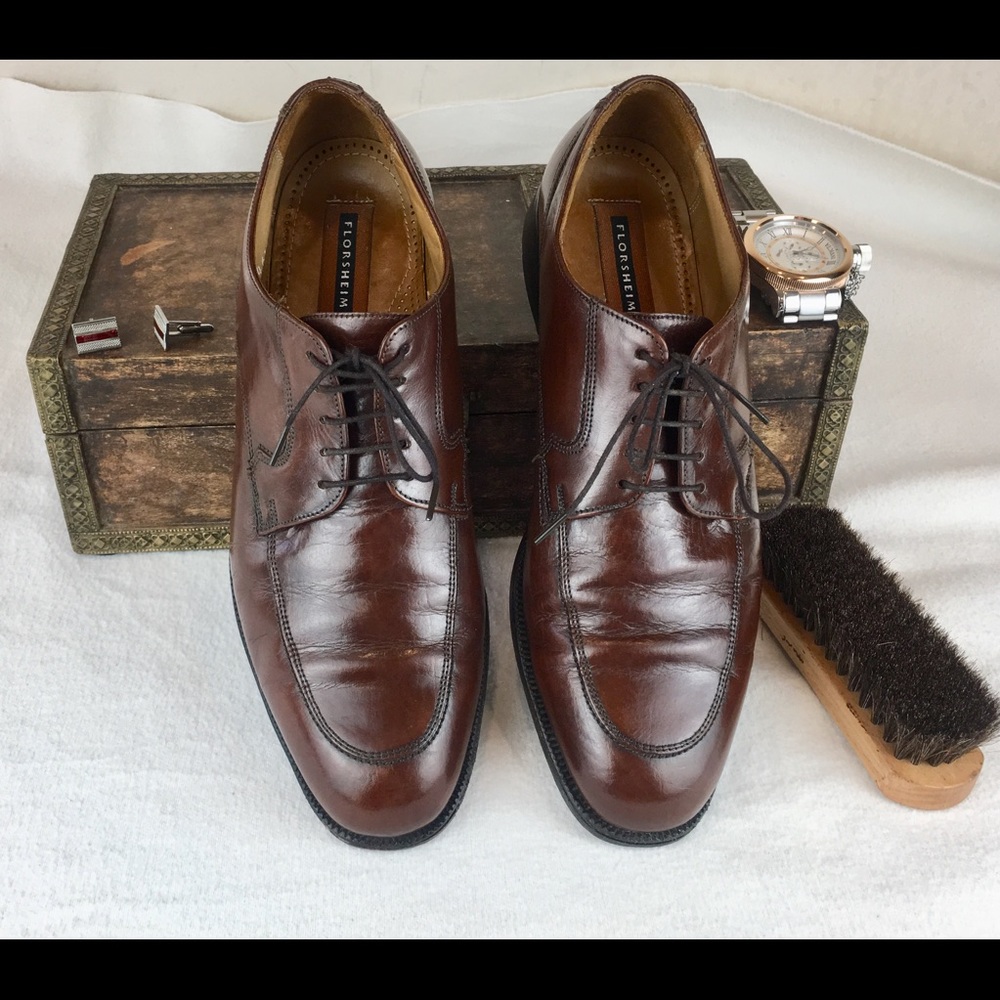 Florsheim brown dress shoes, men’s size 12